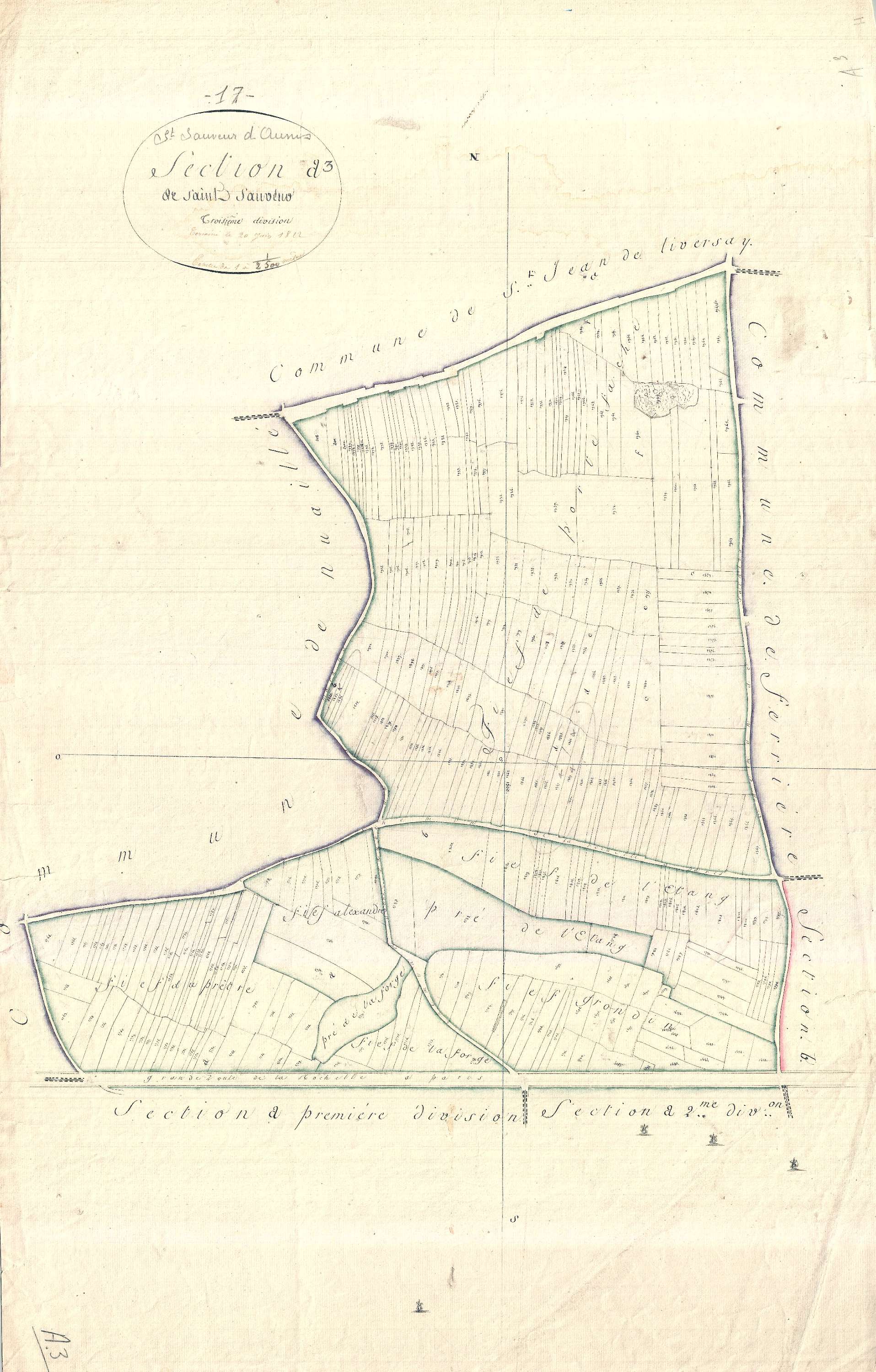 Saint-Sauveur-d'Aunis - Section A3 (sans nom).