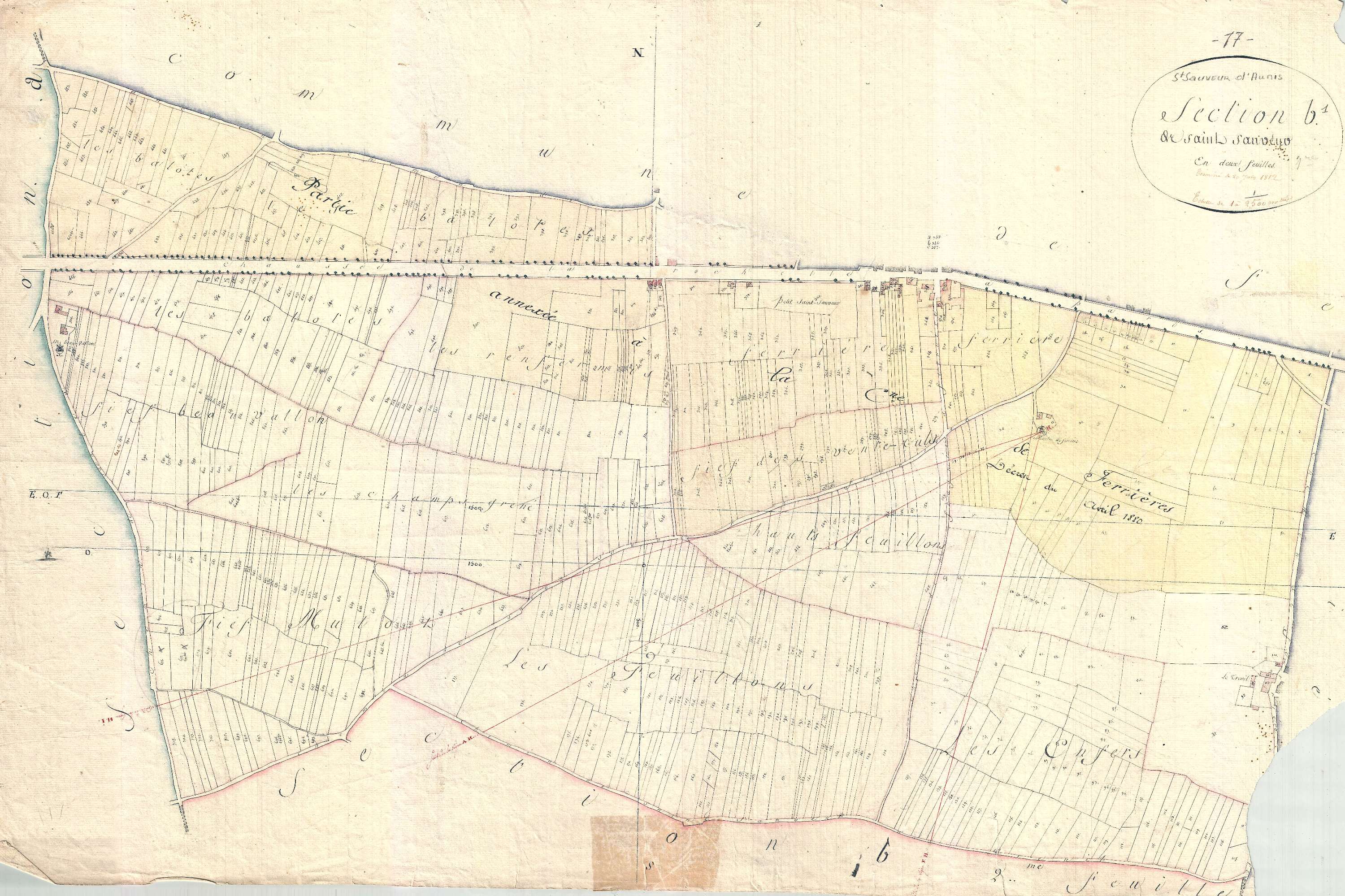 Saint-Sauveur-d'Aunis - Section B1 (sans nom).