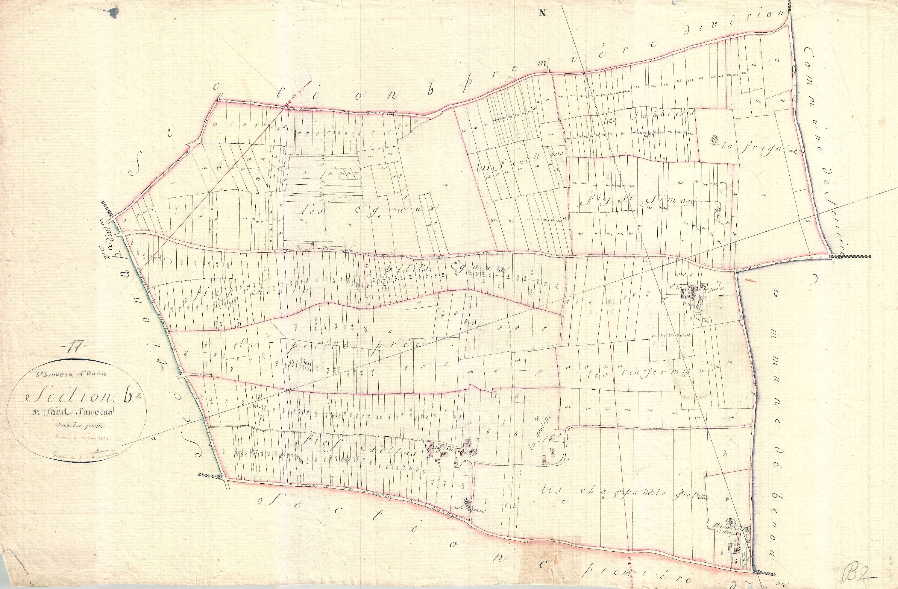 Saint-Sauveur-d'Aunis - Section B2 (sans nom).