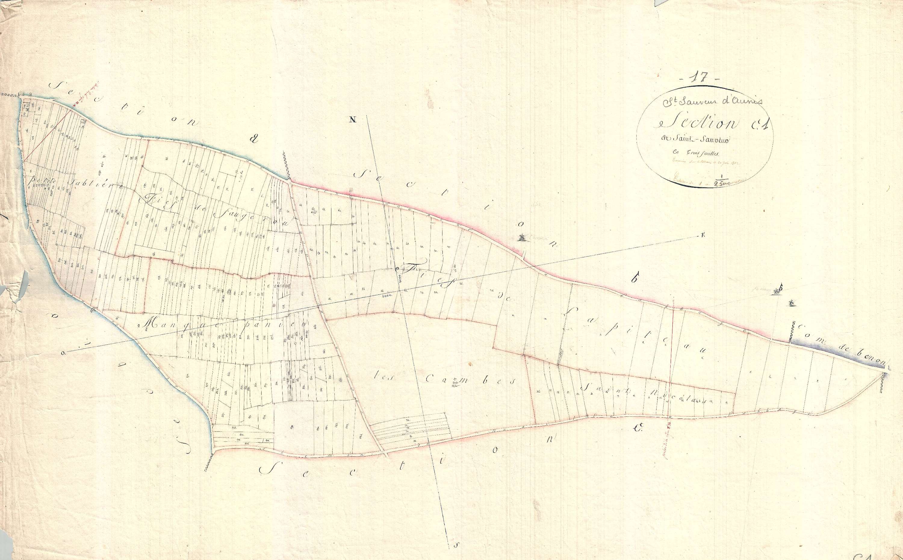 Saint-Sauveur-d'Aunis - Section C1 (sans nom).