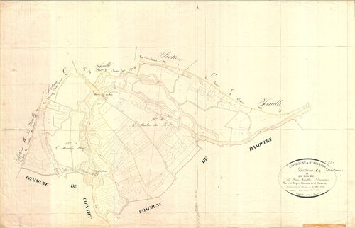 Saint-Séverin-sur-Boutonne - Section C2 dite du Bourg.