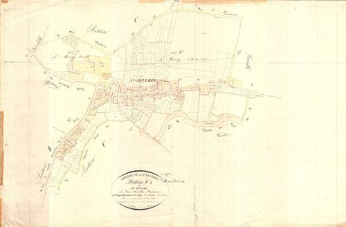 Saint-Séverin-sur-Boutonne - Section C3 dite du Bourg.