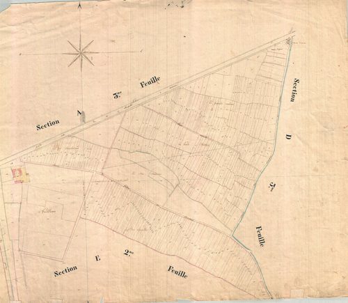 Sainte-Soulle - Section E1 dite des Grandes Rivières.