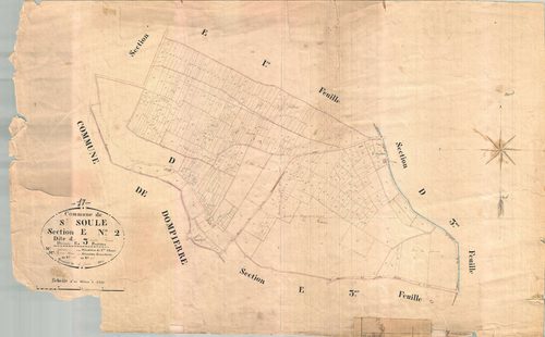 Sainte-Soulle - Section E2 dite des Grandes Rivières.