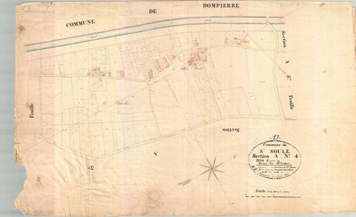 Sainte-Soulle - Section A4 dite d'Usseau.