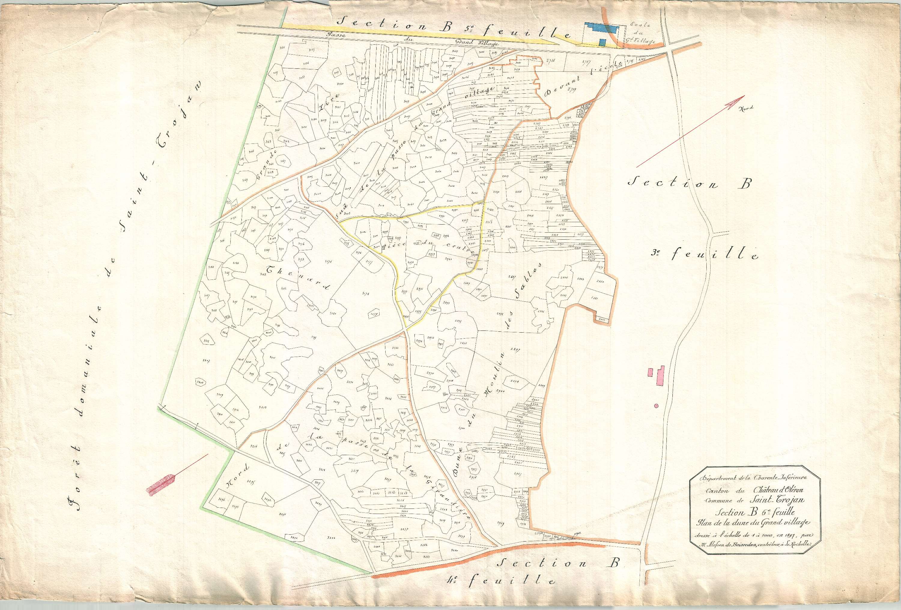 Saint-Trojan-les-Bains - Section B6 (sans nom).