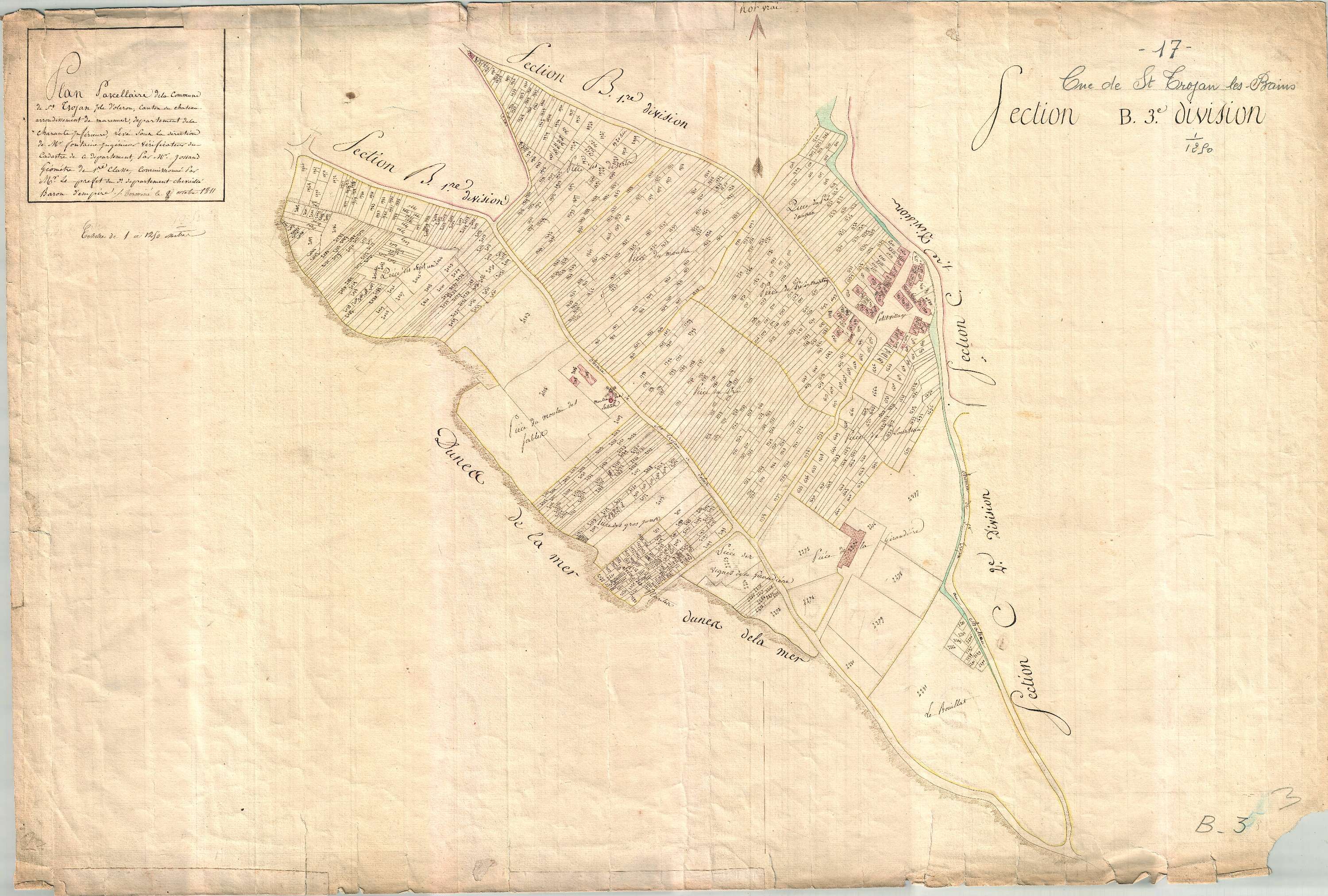 Saint-Trojan-les-Bains - Section B3 (sans nom).