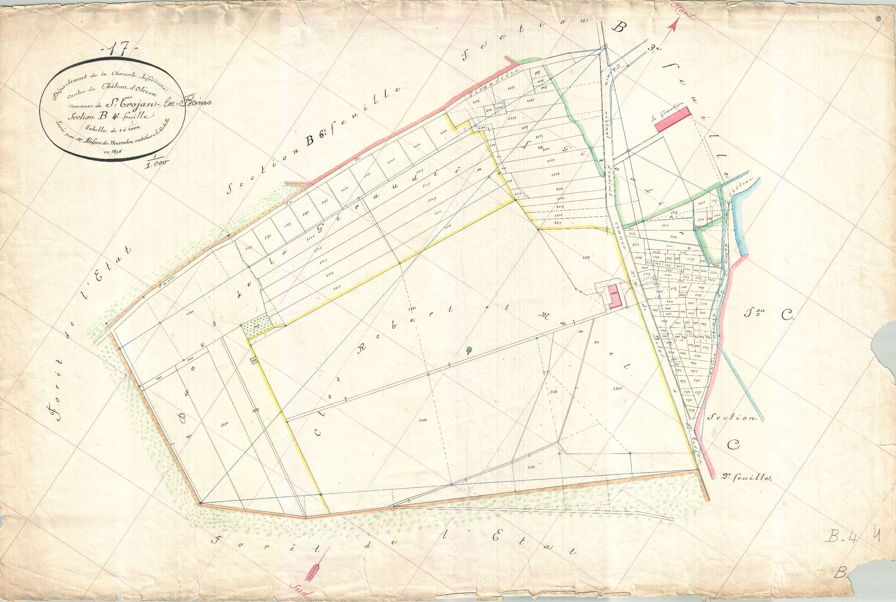 Saint-Trojan-les-Bains - Section B4 (sans nom).