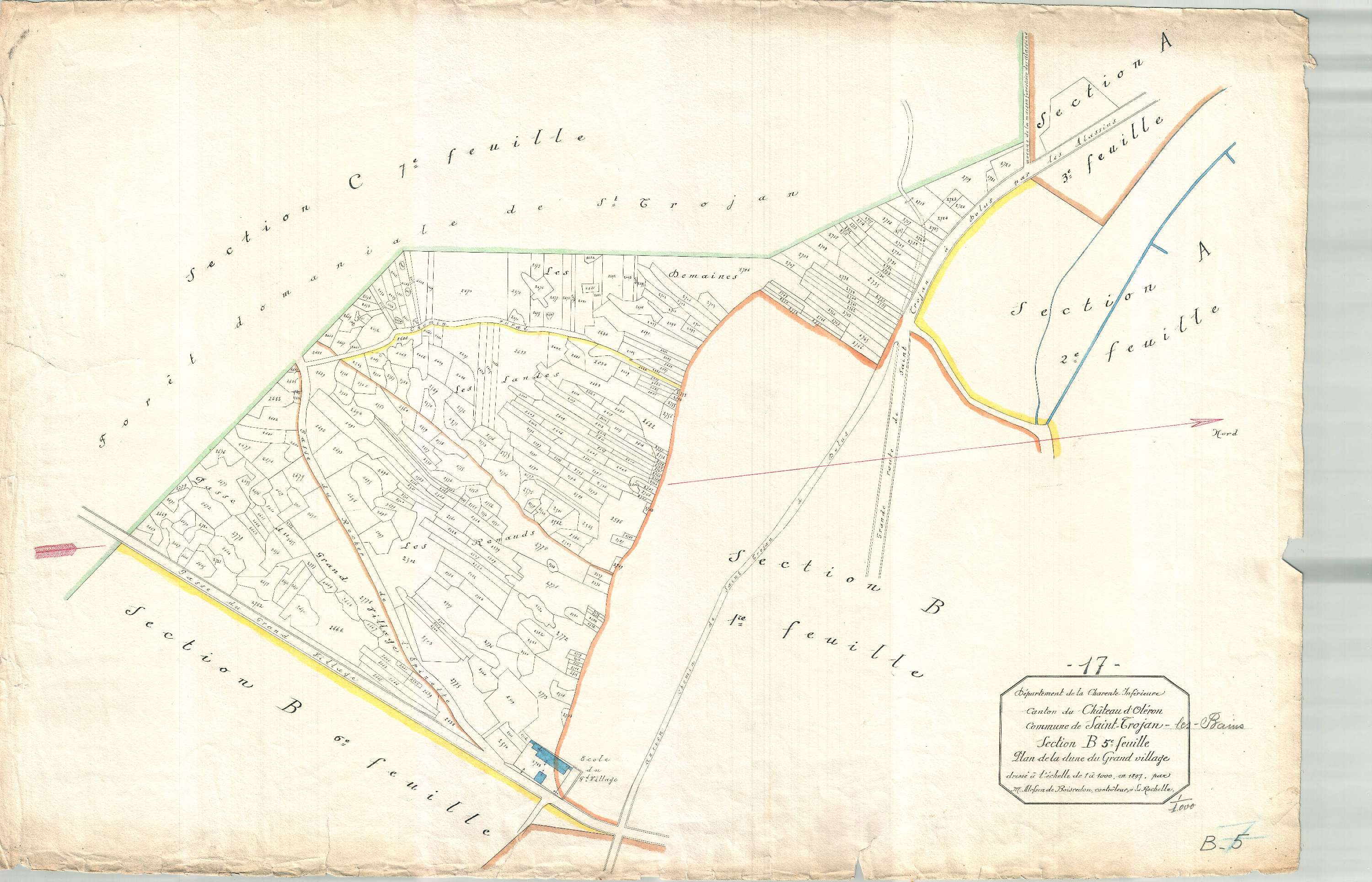 Saint-Trojan-les-Bains - Section B5 (sans nom).