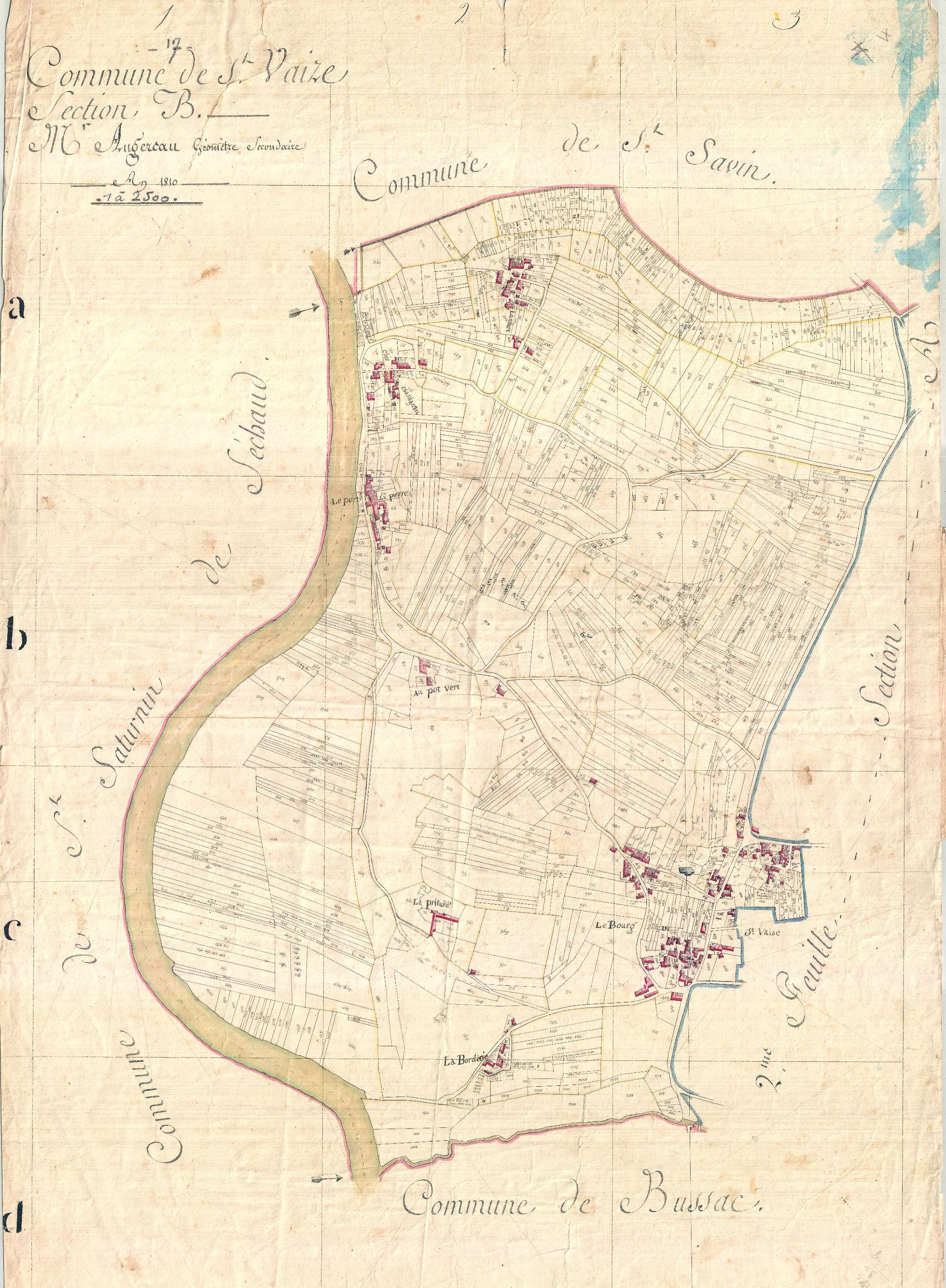 Saint-Vaize - Section Bu (sans nom).