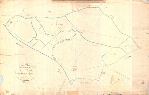 Saint-Vivien - Section D2 dite du Bourg.