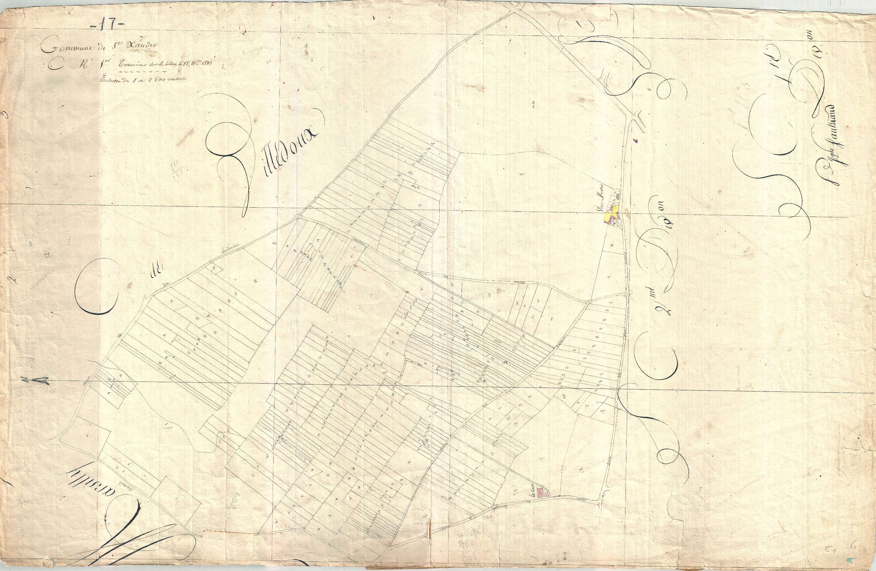 Saint-Xandre - Section C1 (sans nom).