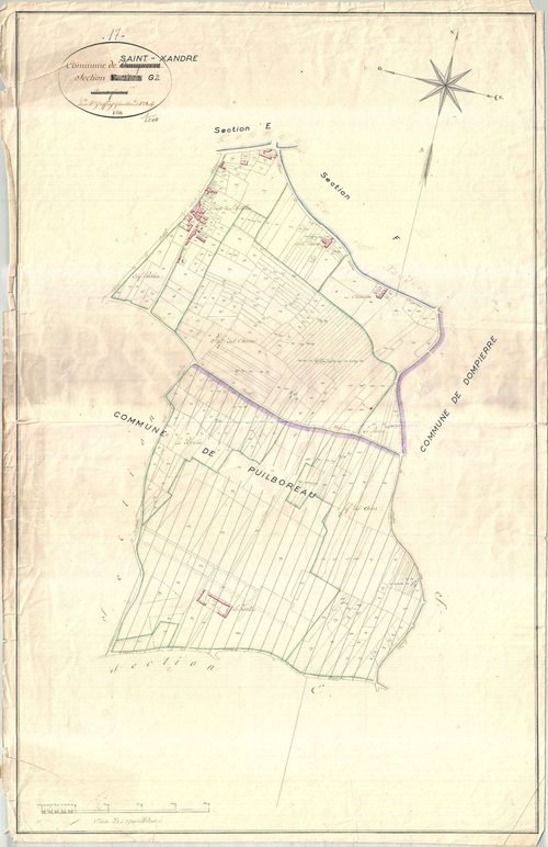 Saint-Xandre - Section G2 (sans nom).