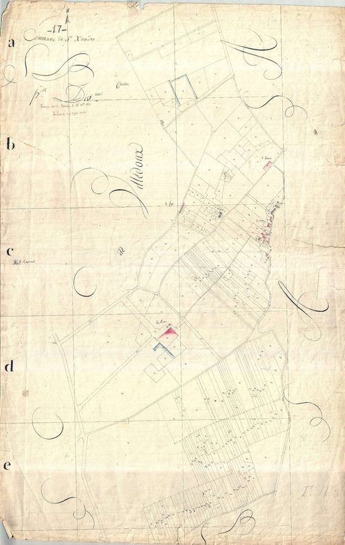 Saint-Xandre - Section B1 (sans nom).