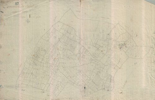 Saintes - Section F2 (sans nom). [document en état médiocre]