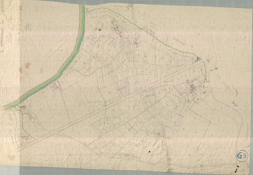 Saintes - Section G3 (sans nom). [document en état médiocre]