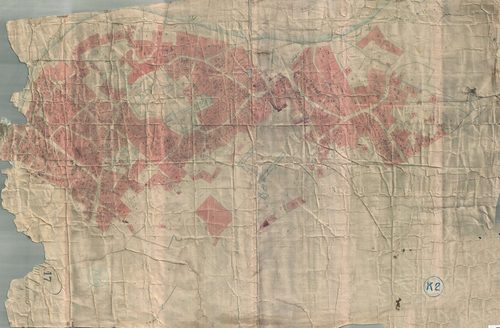 Saintes - Section K2 (sans nom). [document en état médiocre]