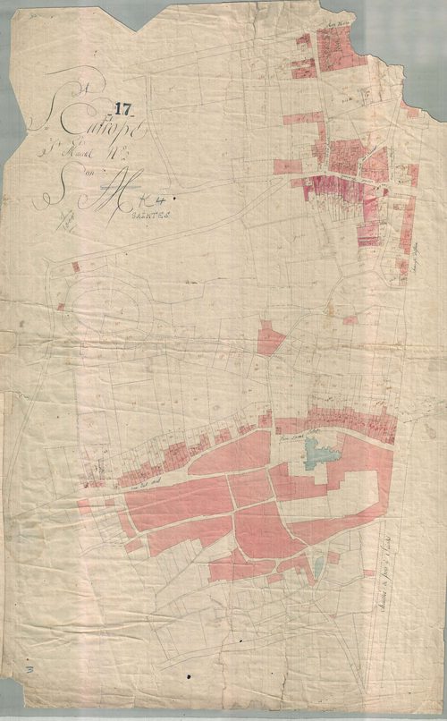 Saintes - Section K4 (sans nom). [document en état médiocre]