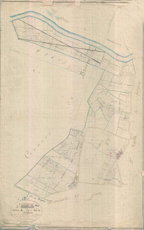 Salignac-sur-Charente - Section K3 dite de Salignac.