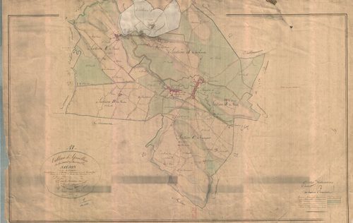 Saujon - Tableau d'assemblage.