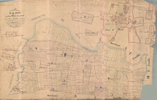 Saujon - Section E2 dite du Breuil.