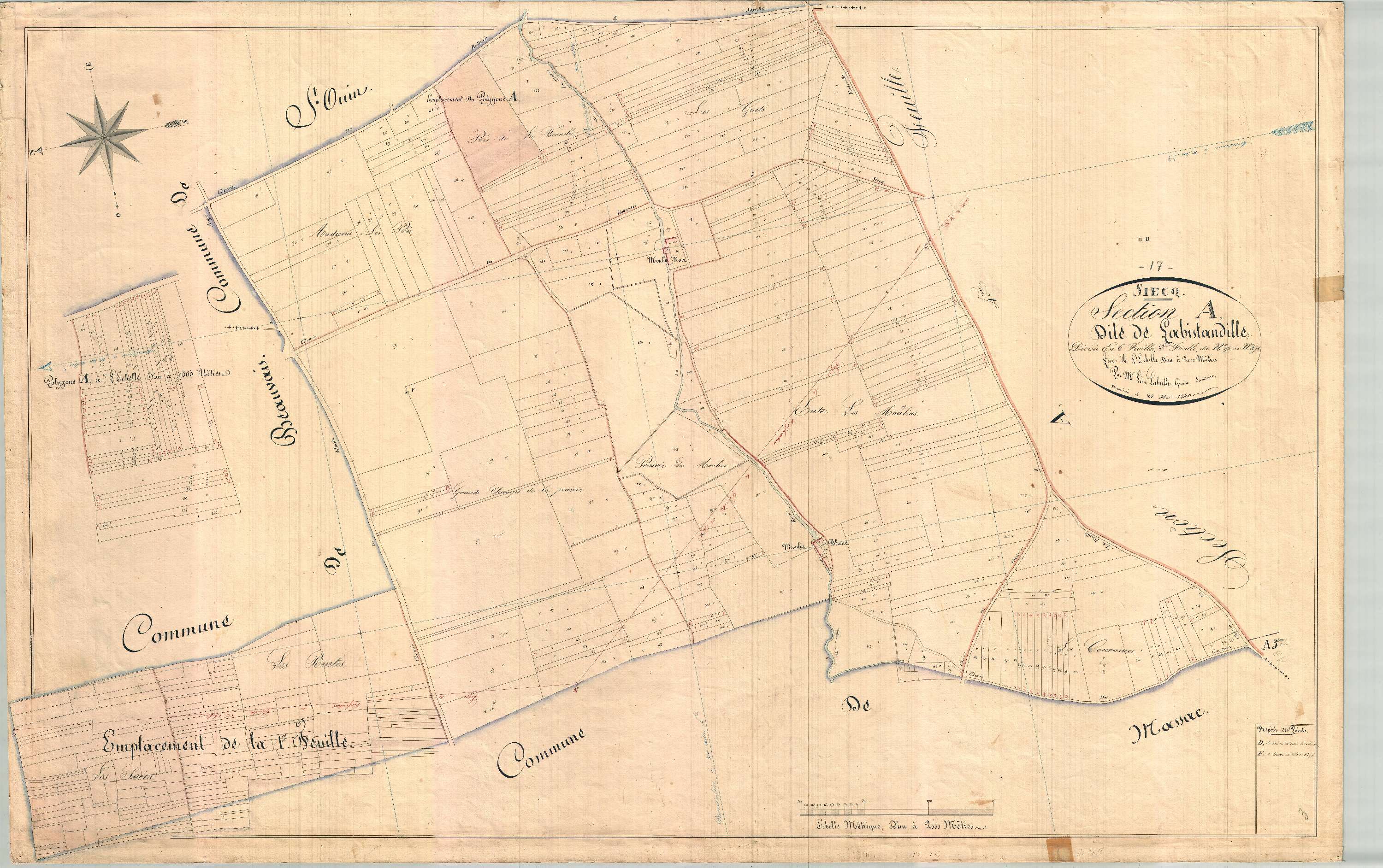 Siecq - Section A2 dite de la Ristaudille.