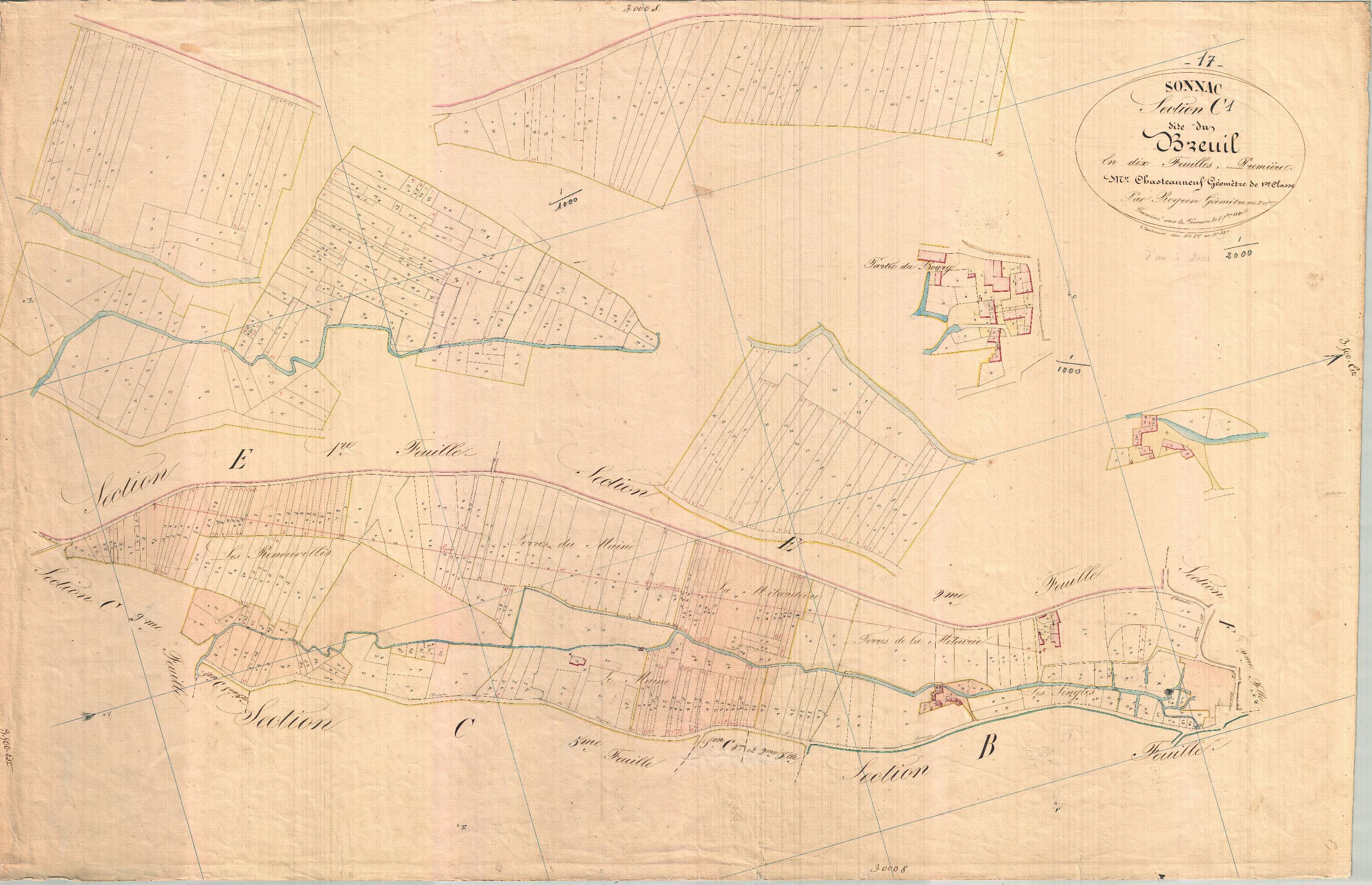 Sonnac - Section C1/1 dite du Breuil.