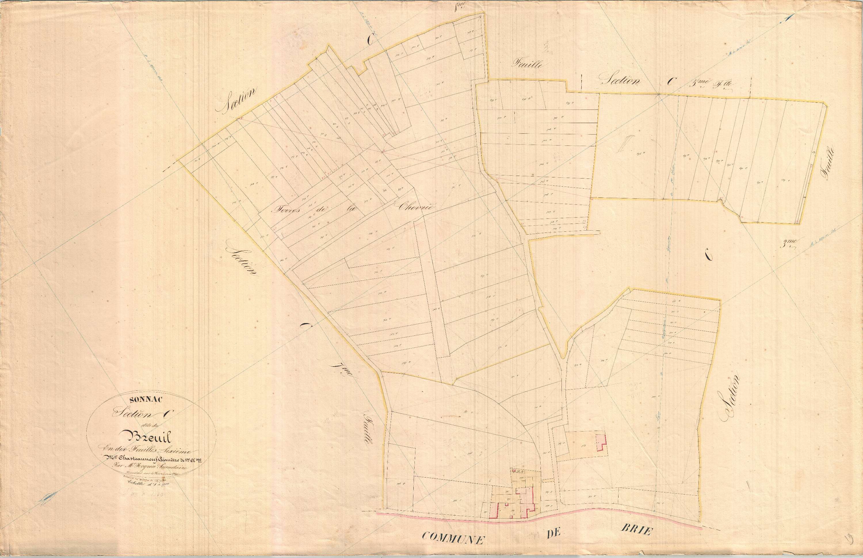Sonnac - Section C1/6 dite du Breuil.