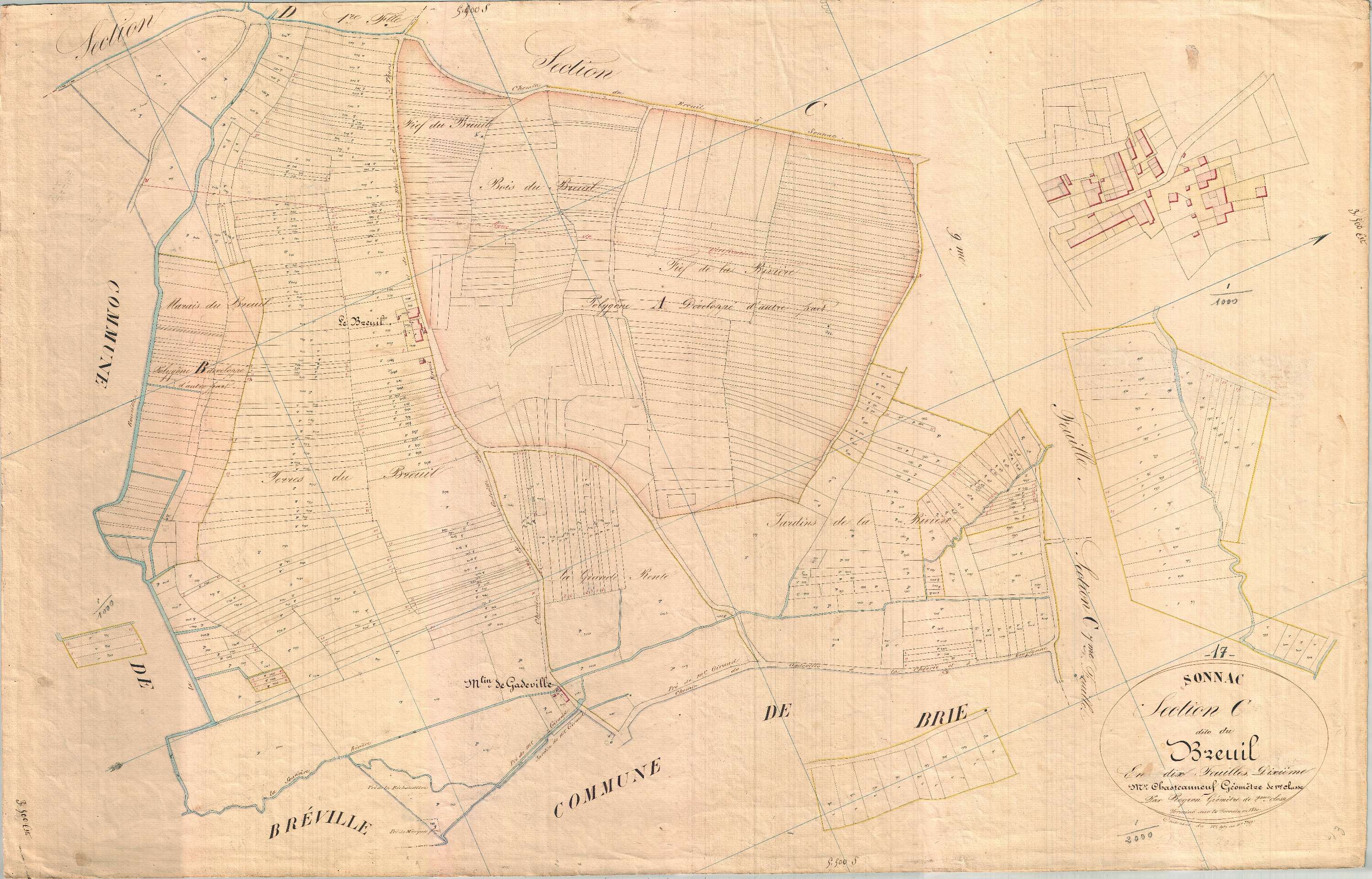 Sonnac - Section C1/10 dite du Breuil.