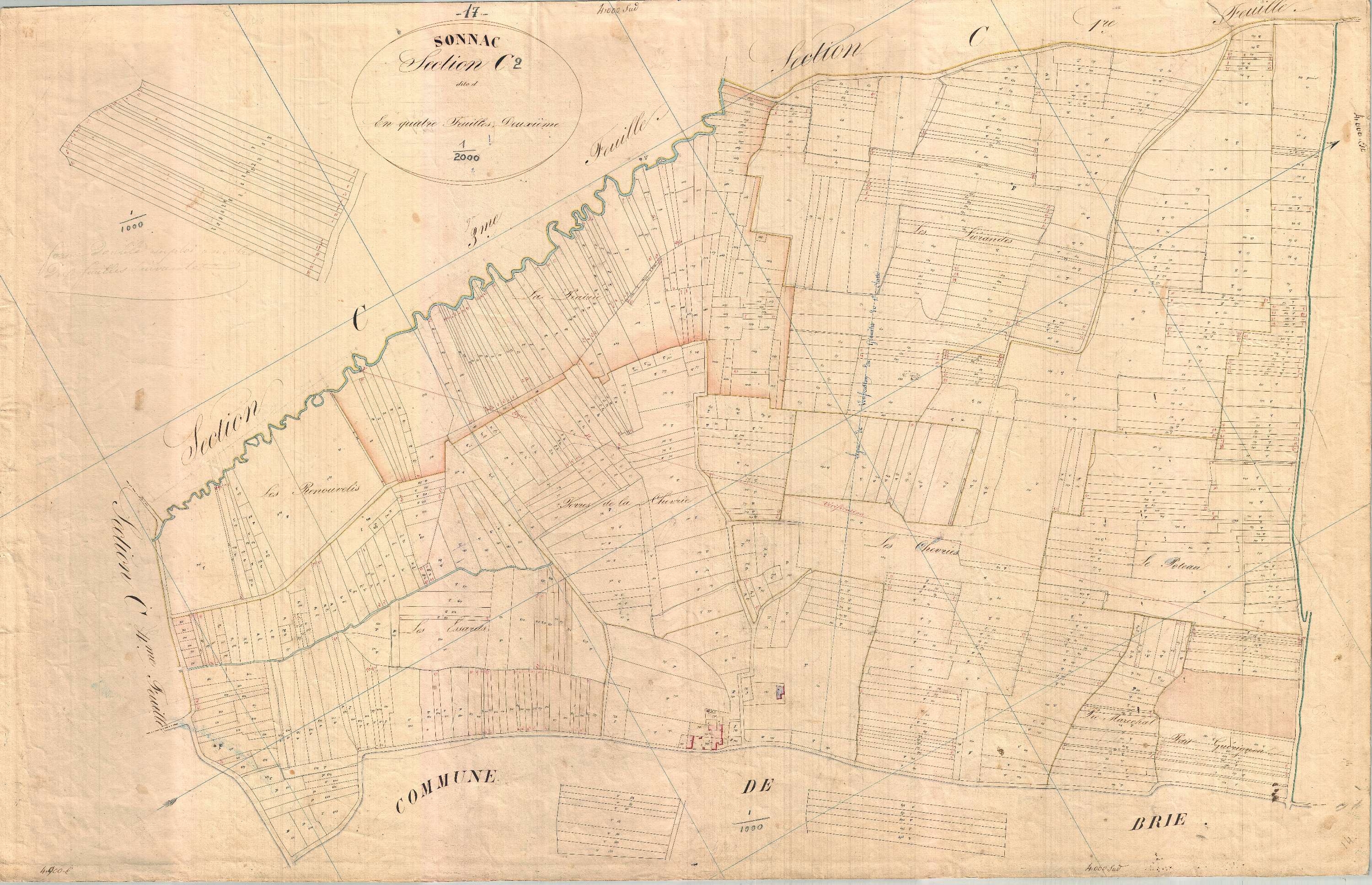 Sonnac - Section C2 dite du Breuil.
