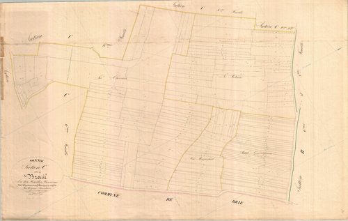 Sonnac - Section C1/3 dite du Breuil.