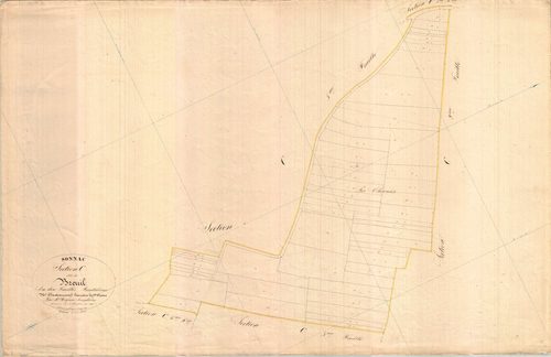 Sonnac - Section C1/4 dite du Breuil.