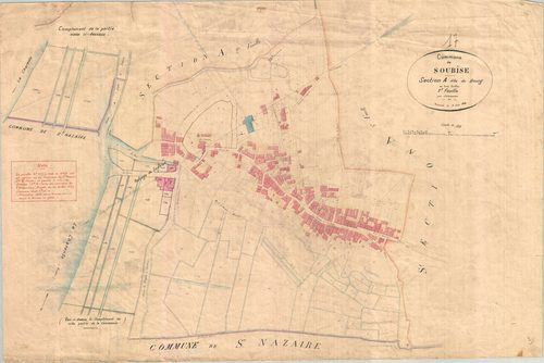 Soubise - Section A1 dite du Bourg.