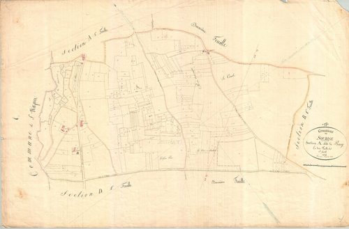 Soubise - Section A3 dite du Bourg.