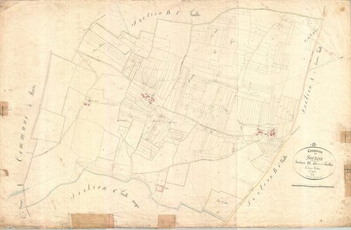 Soubise - Section D2 dite de Rouillasse.