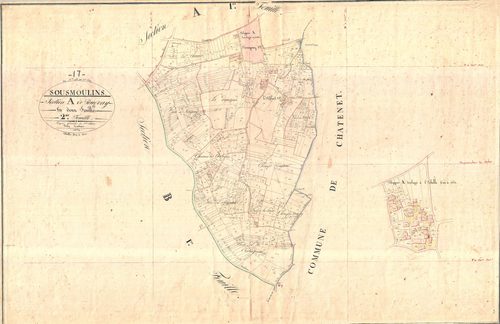Sousmoulins - Section A2 dite de Peugeay.