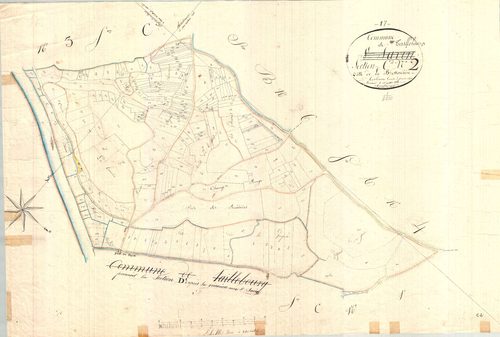 Taillebourg - Section C2 dite de la Brossardière.