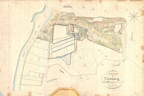 Taillebourg - Section D2 dite de la Ville.