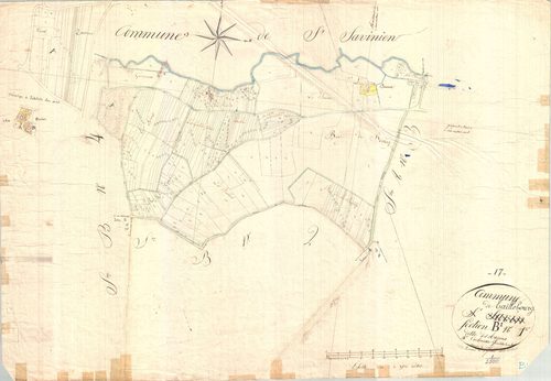 Taillebourg - Section B1 dite des Maçons.