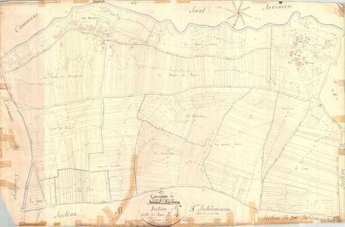 Taillebourg - Section B4 dite des Maçons.