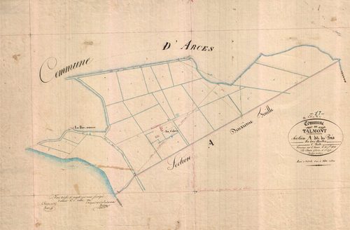 Talmont-sur-Gironde - Section A1 dite des Prés.