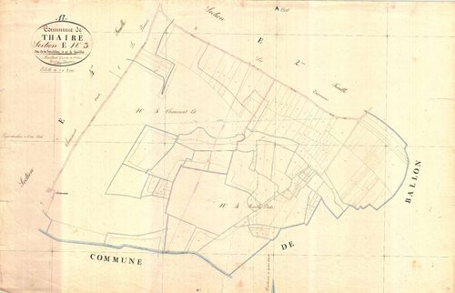 Thairé - Section E3 dite de Fondelay.
