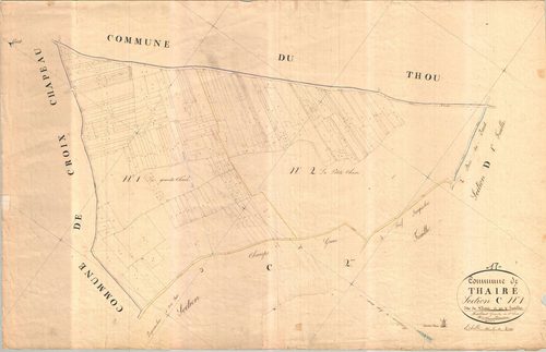 Thairé - Section C1 dite de L'Houé.