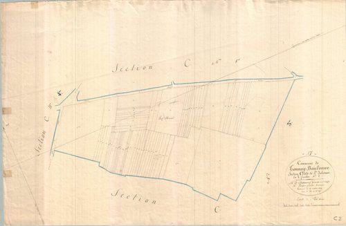 Tonnay-Boutonne - Section C2 dite de Sainte- Julienne.