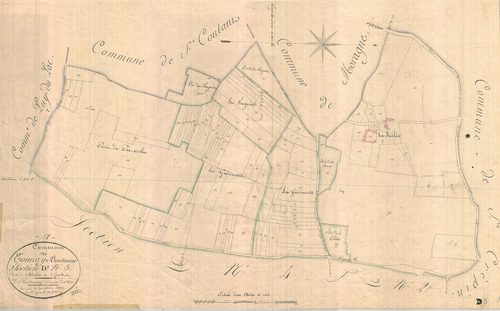 Tonnay-Boutonne - Section D3 dite de l'Abbatis.