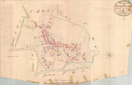 Tonnay-Boutonne - Section E1 dite de la Ville.