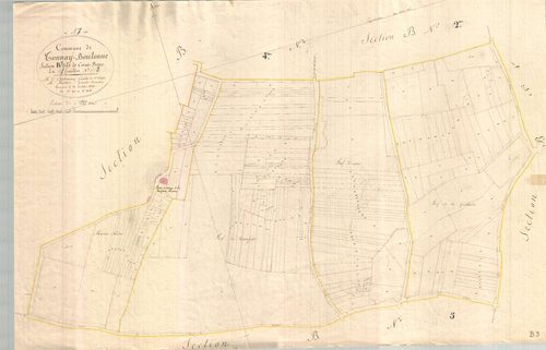 Tonnay-Boutonne - Section B3 dite de Corne-Bouc.