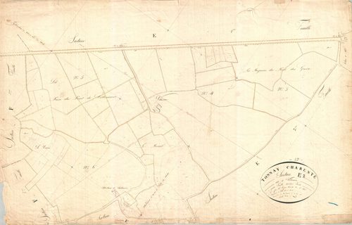 Tonnay-Charente - Section E2 dite de Villeneuve.