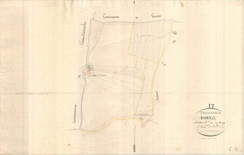 Torxé - Section C4 dite du Bourg.