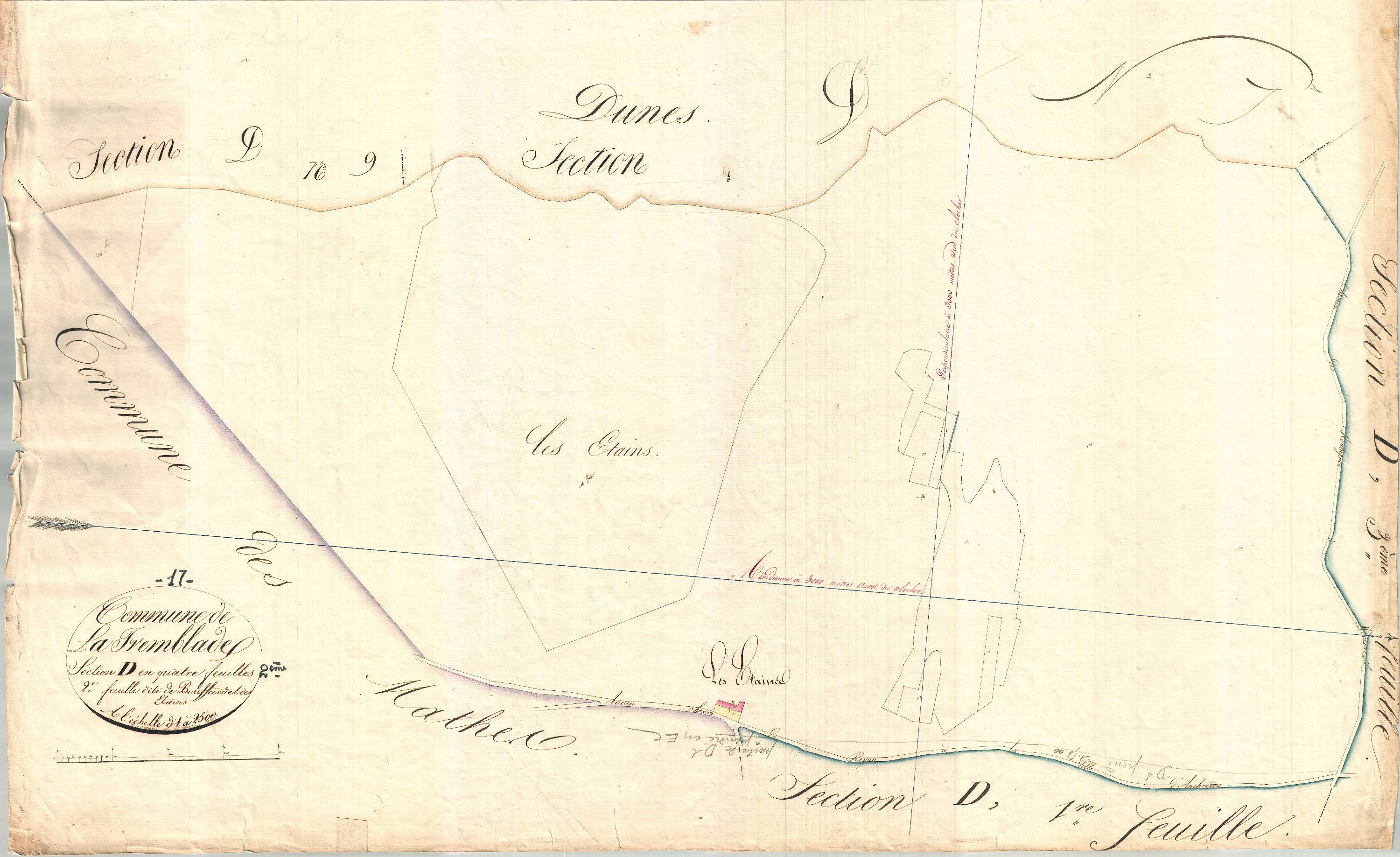 La Tremblade - Section D2 (sans nom).